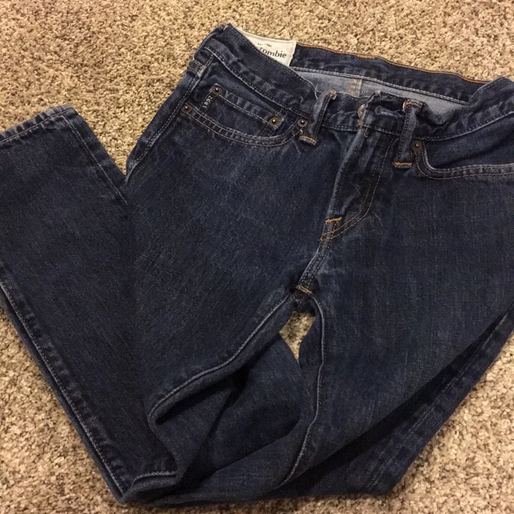 A & F kids jeans